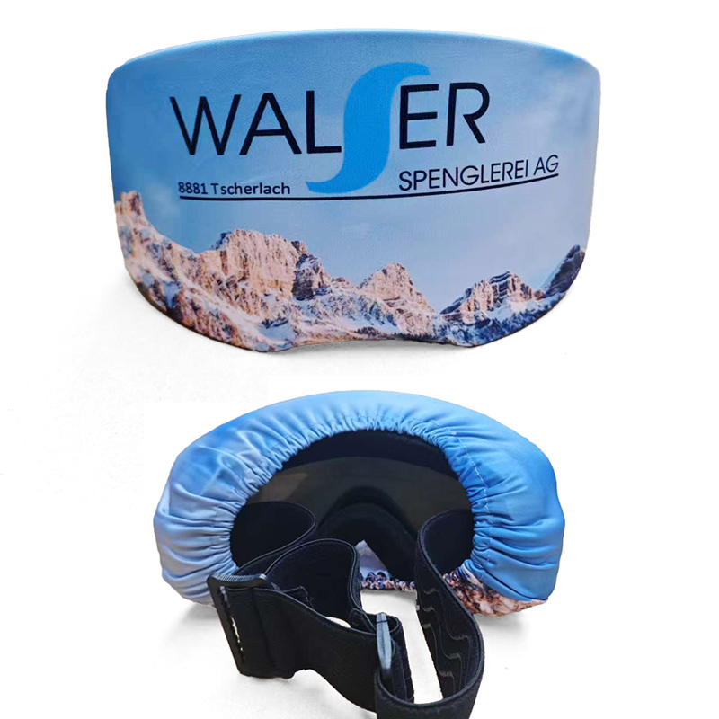 Skidglasögon skydd med egen logga - Skydd för skidglasögon med egen design och logotyp ｜profilproduktermedtryck.com