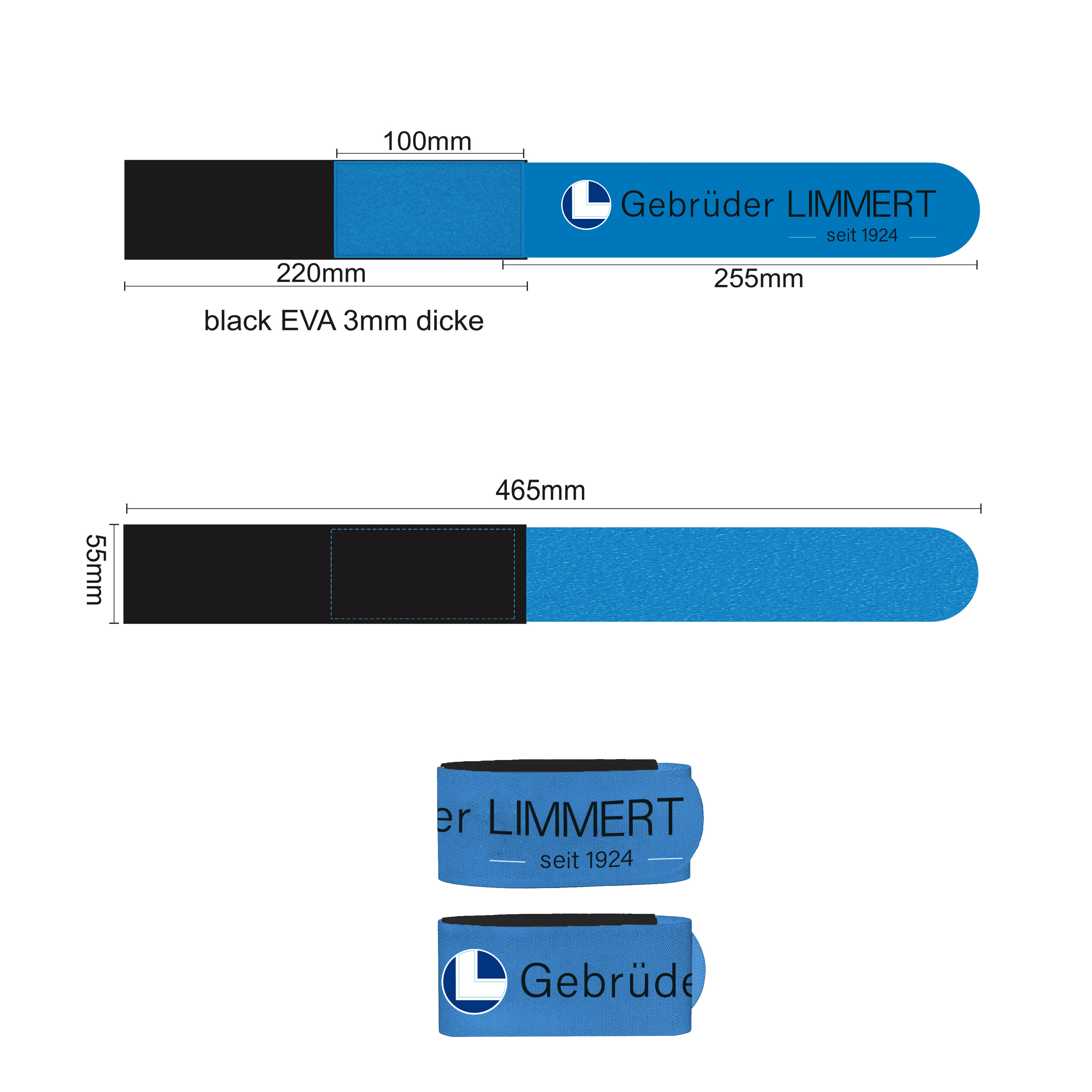 Ski Straps Personalizzati con Logo Aziendale